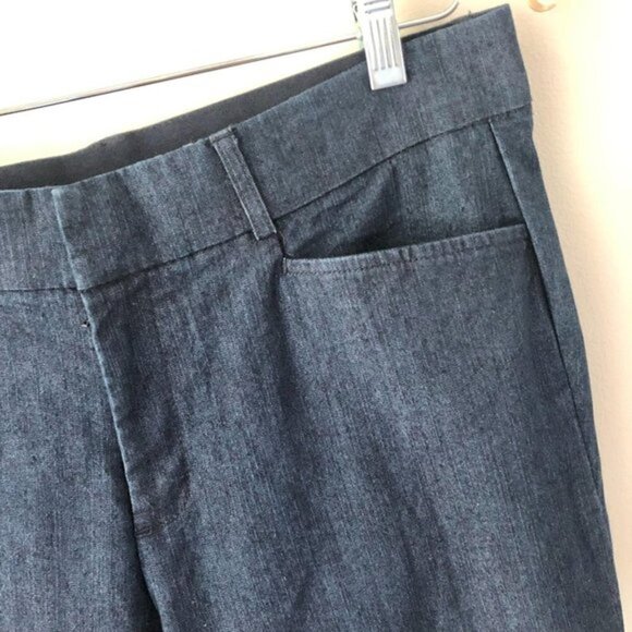 Dockers Dark Denim Stretch Waist Trouser Pants 10 - Picture 2 of 4